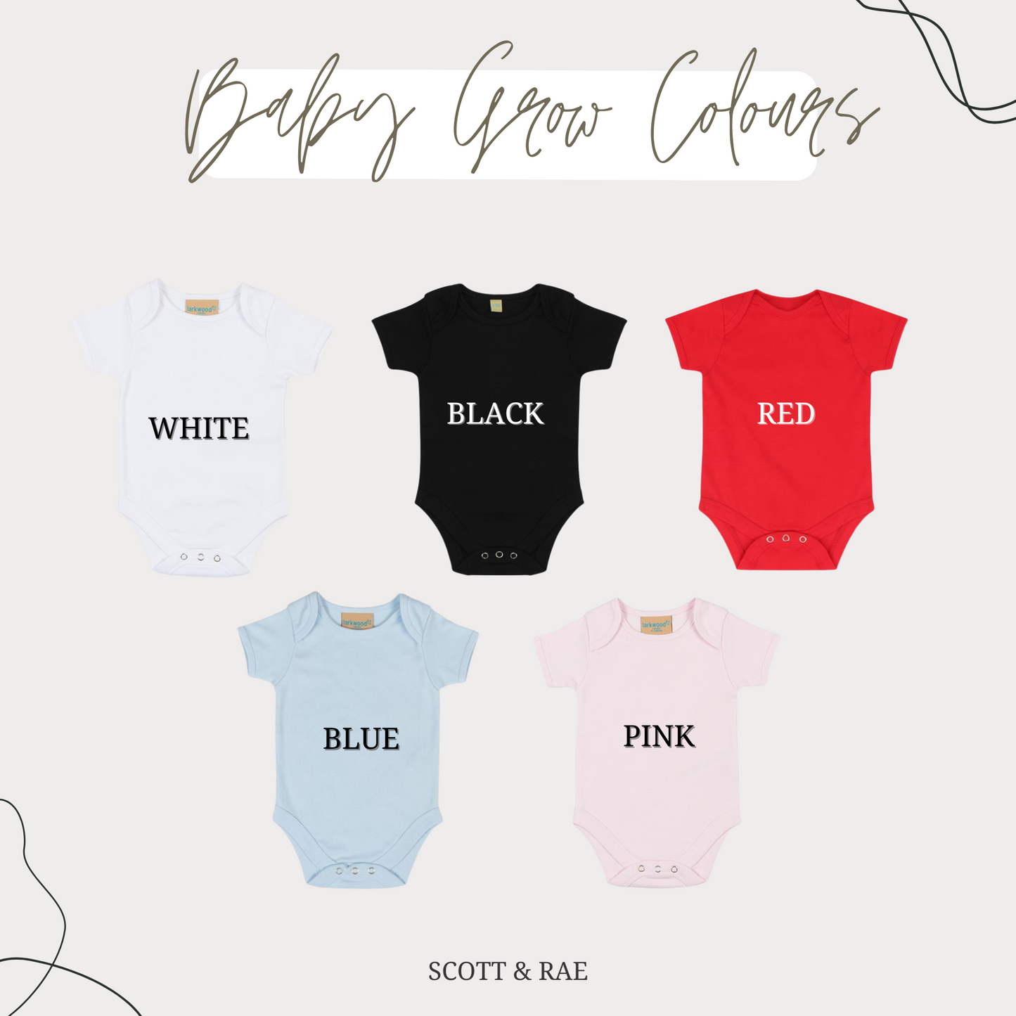 Custom Name Baby Grow