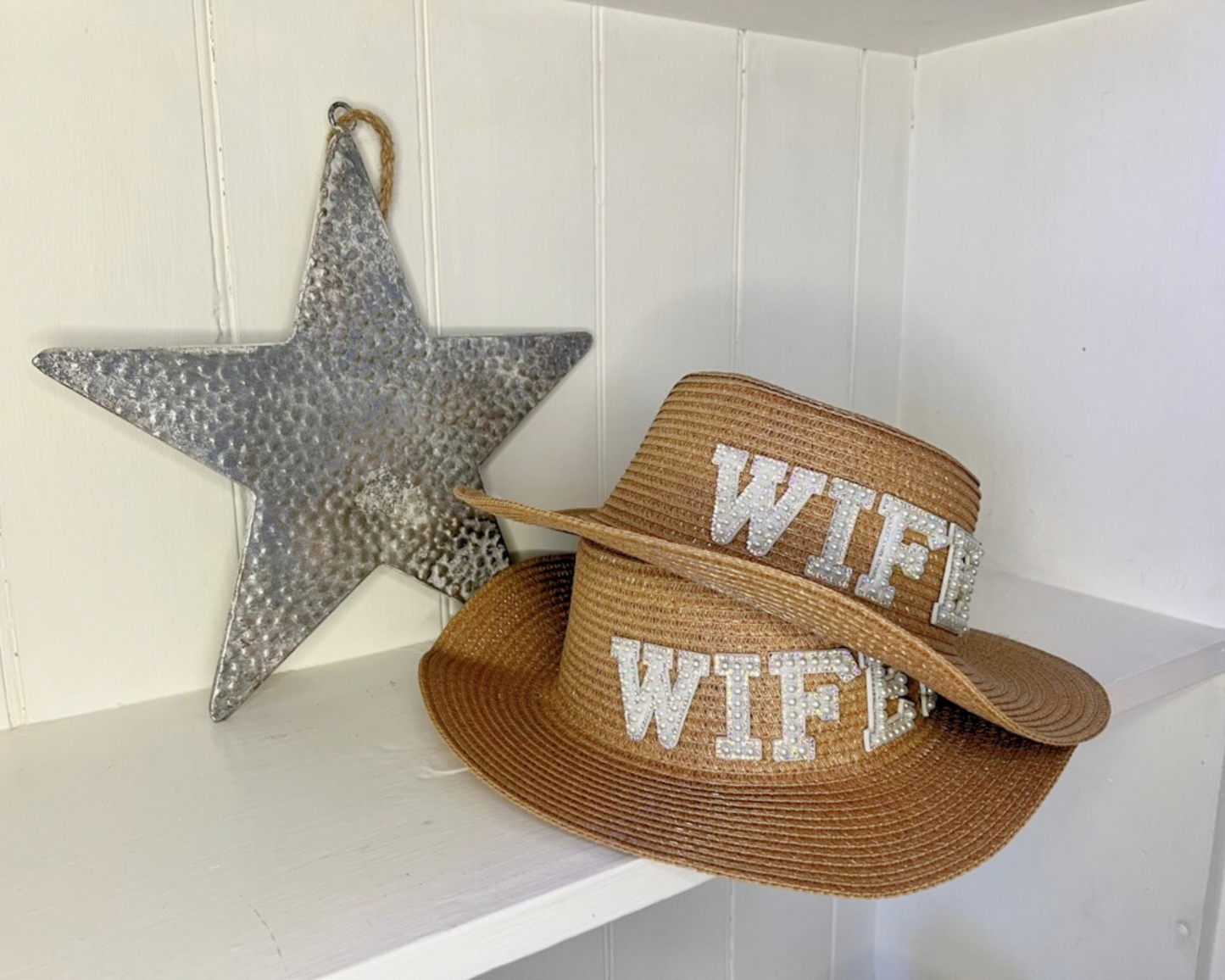 Wifey Pearl Sun Hat
