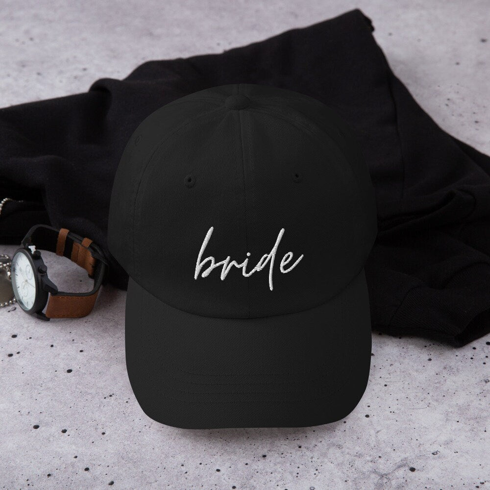 Bride Embroidered Baseball Cap