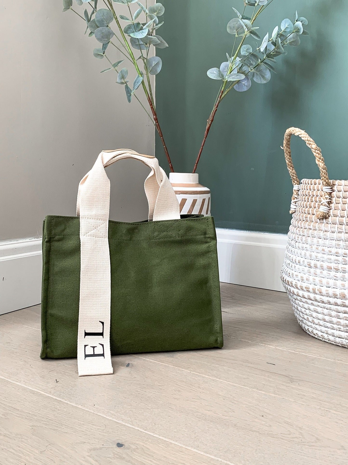 Monogrammed Tote Bag