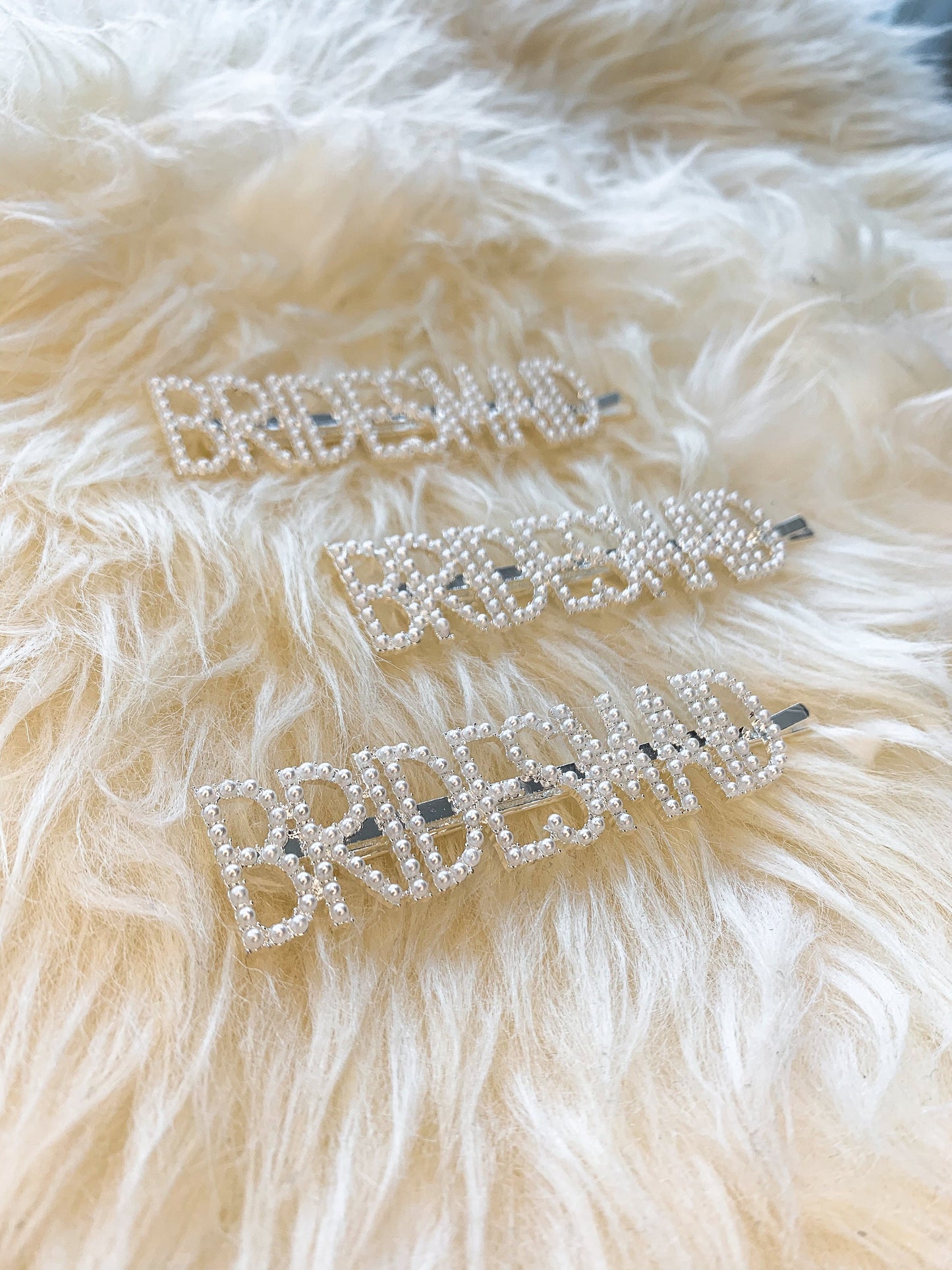 Pearl BRIDESMAID hair clip