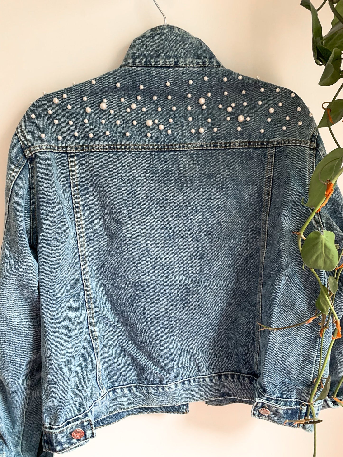 Til Death Do Us Party Denim Jacket