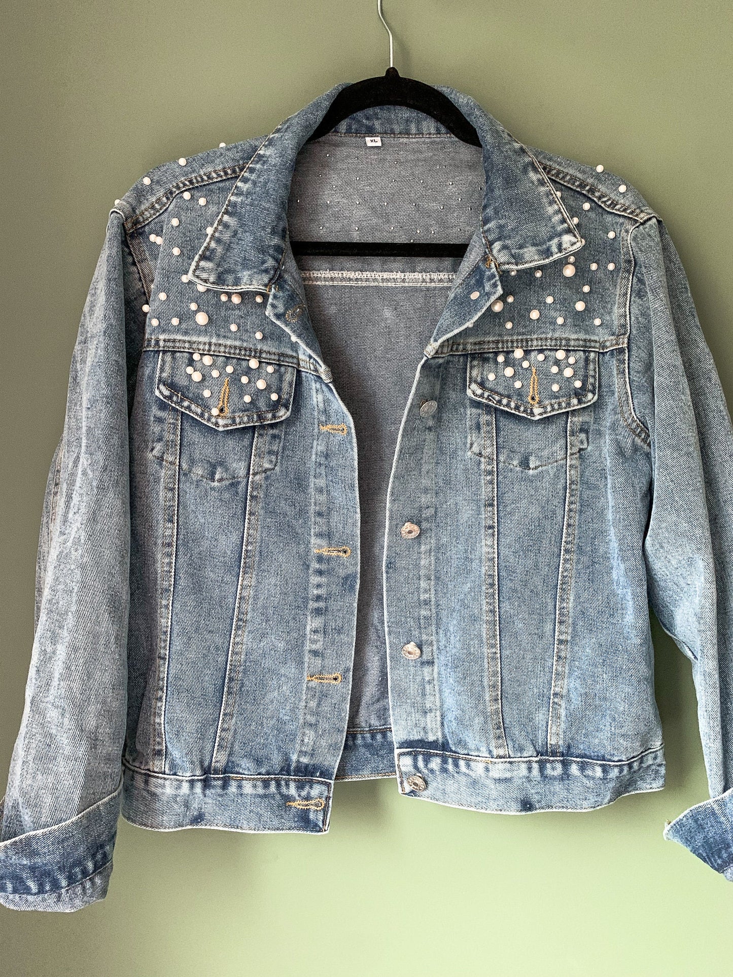 Til Death Do Us Party Denim Jacket