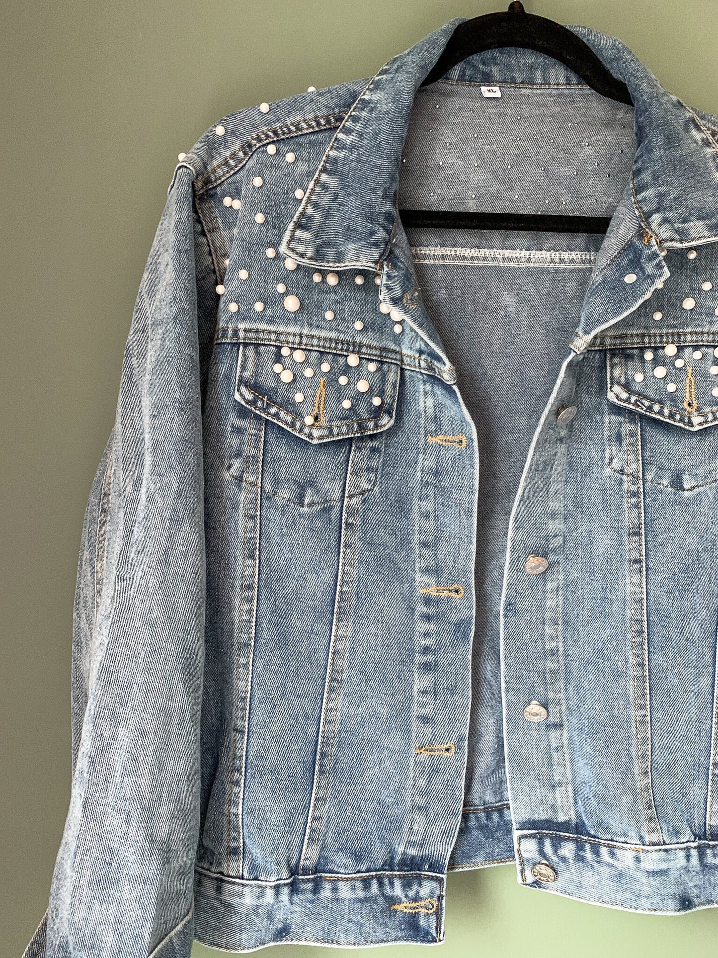 Pearl Wifey Denim Jacket