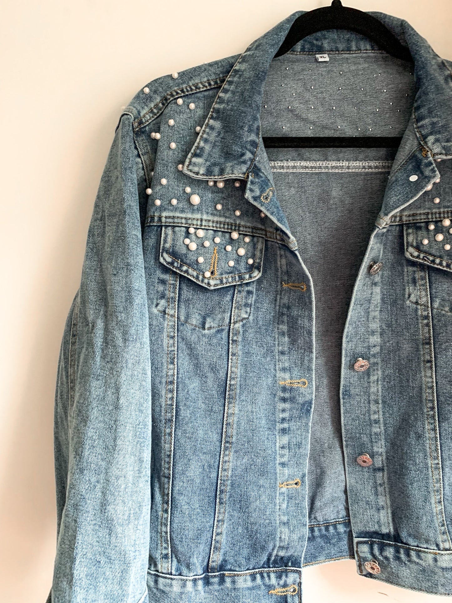 Til Death Do Us Party Denim Jacket