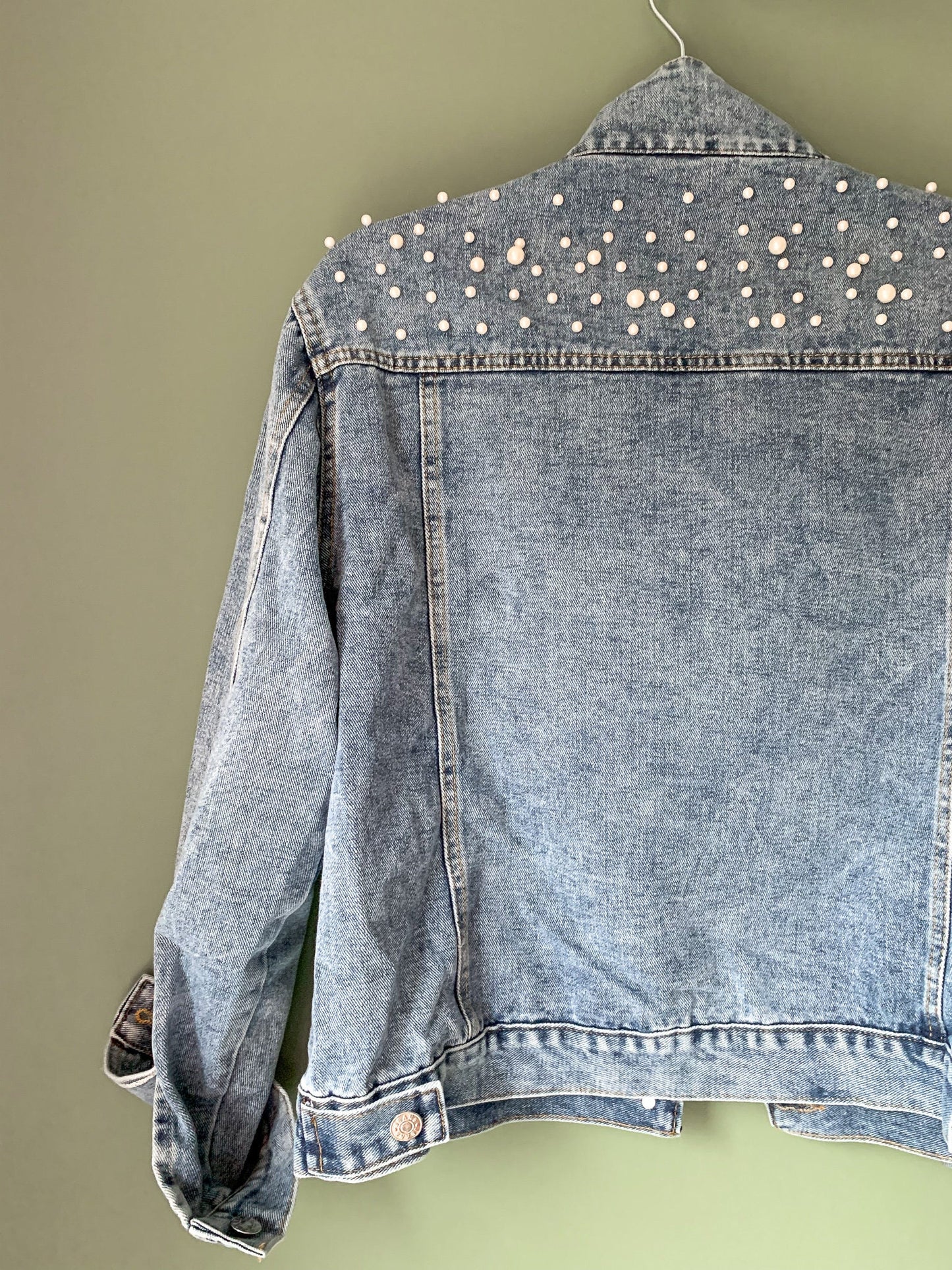Pearl Wifey Denim Jacket